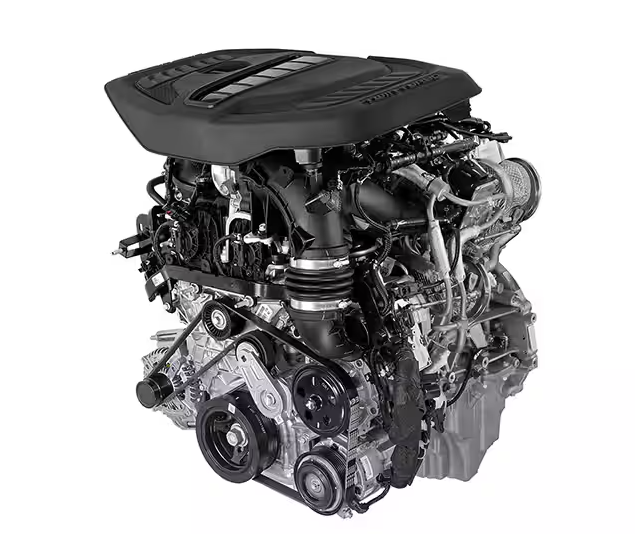 The engine options in RAM 1500 in Fresno, CA.