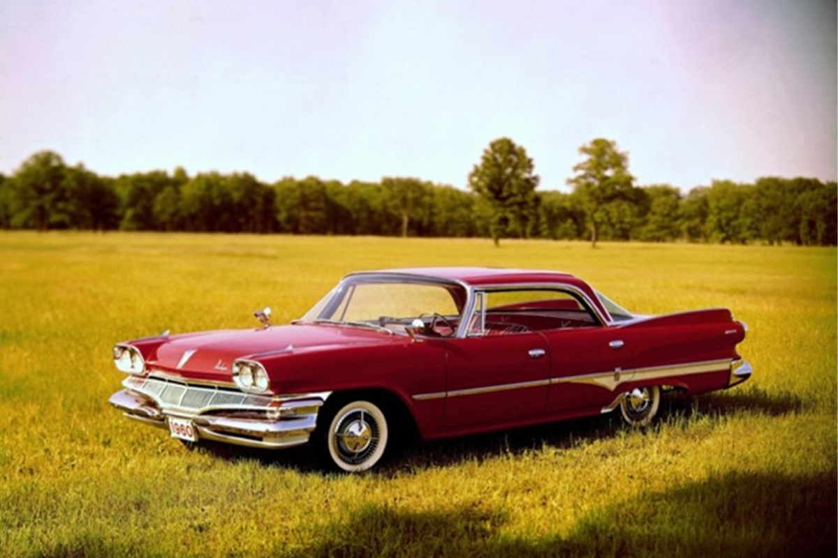 A 1960 Dodge Dart parked near Merced, CA.